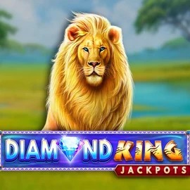 Diamond King Jackpots logo by SpinPlay Games Gransino Casino