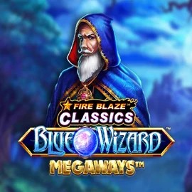 Try Fire Blaze Blue Wizard Megaways slot by Rarestone Gaming on gransinoo.gr.com – logo image