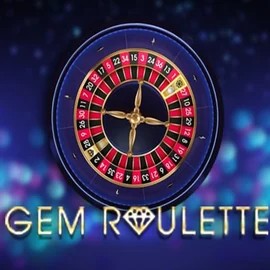 Gem Roulette online game logo by iSoftBet on gransinoo.gr.com