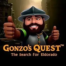 Gonzo's Quest game by NetEnt – logo hosted on Gransino Casino