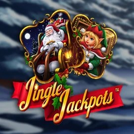 Jackpots logo of Jingle Jackpots from Dragon Gaming at Gransino Casino