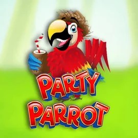 Official Slots logo: Party Parrot by Rival at Gransino Casino