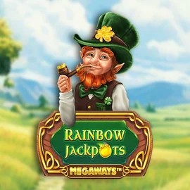 Rainbow Jackpots Megaways logo by Red Tiger Gaming Gransino Casino